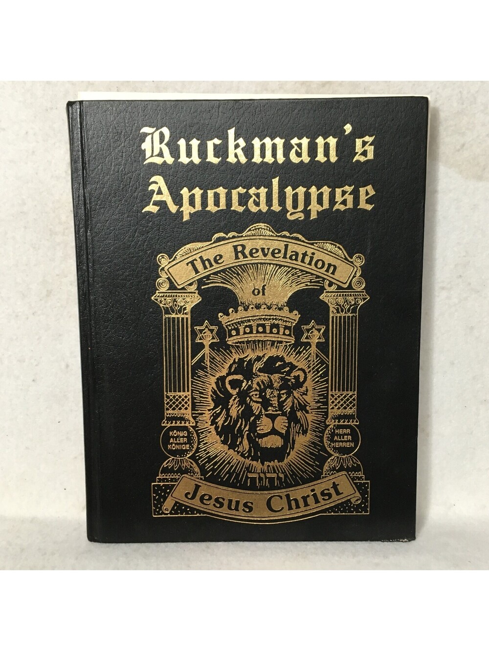 Bible Believer God Study PETER RUCKMAN APOCALYPSE JESUS CHRIST 1993 1ST EDITION
